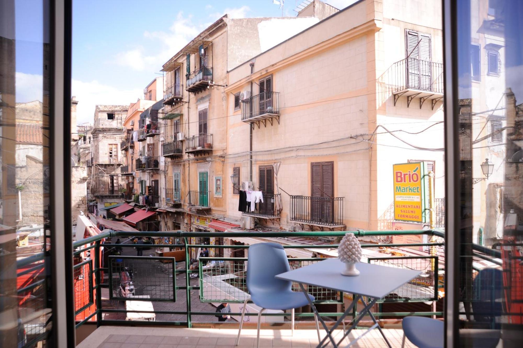 פלרמו Le Finestre Su Ballaro מראה חיצוני תמונה